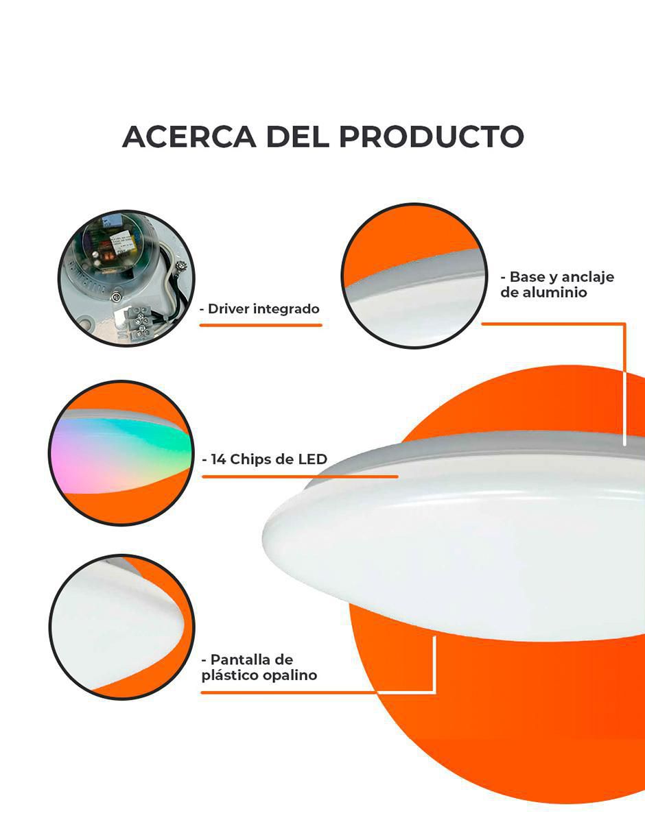 Lámpara de techo LED 6