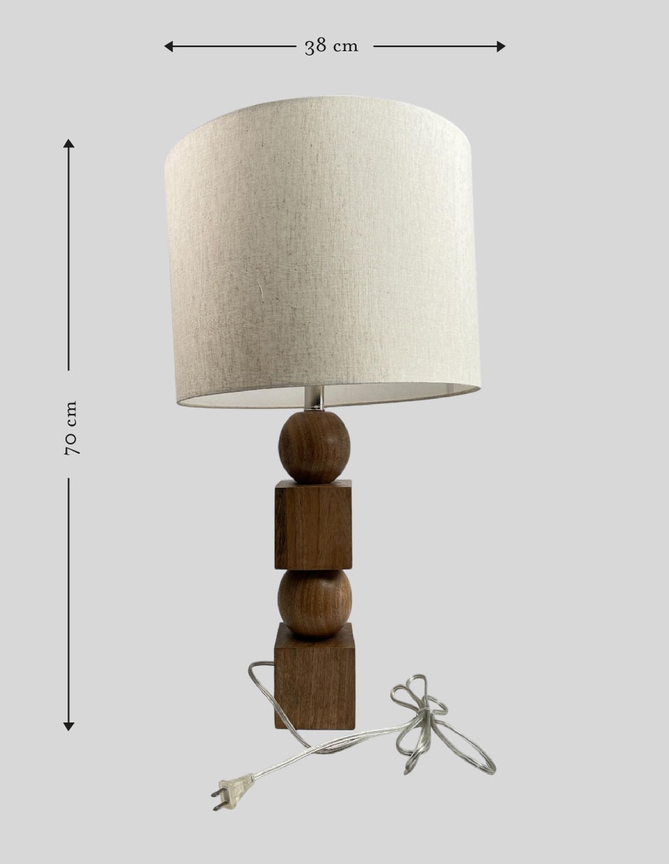 Lámpara de mesa Incandescente Troms 5