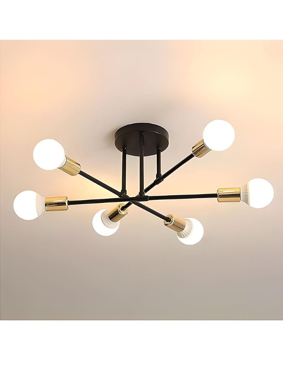 Lámpara colgante incandescente y led 3