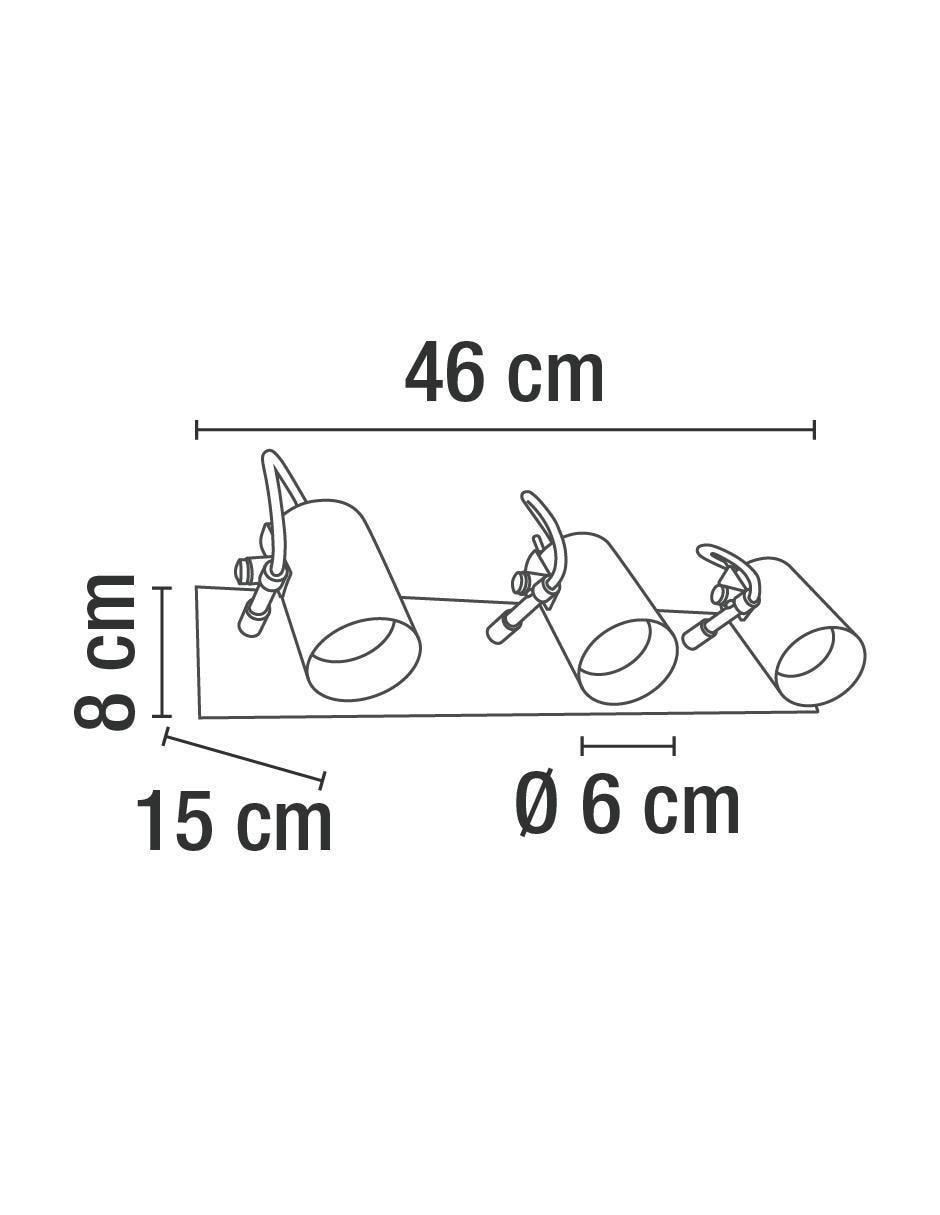 Lámpara de pared Incandescente y LED 4