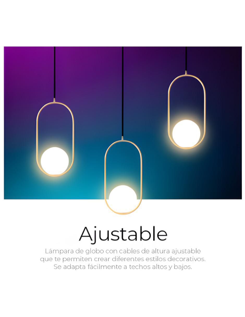 Lámpara colgante Incandescente y LED 4