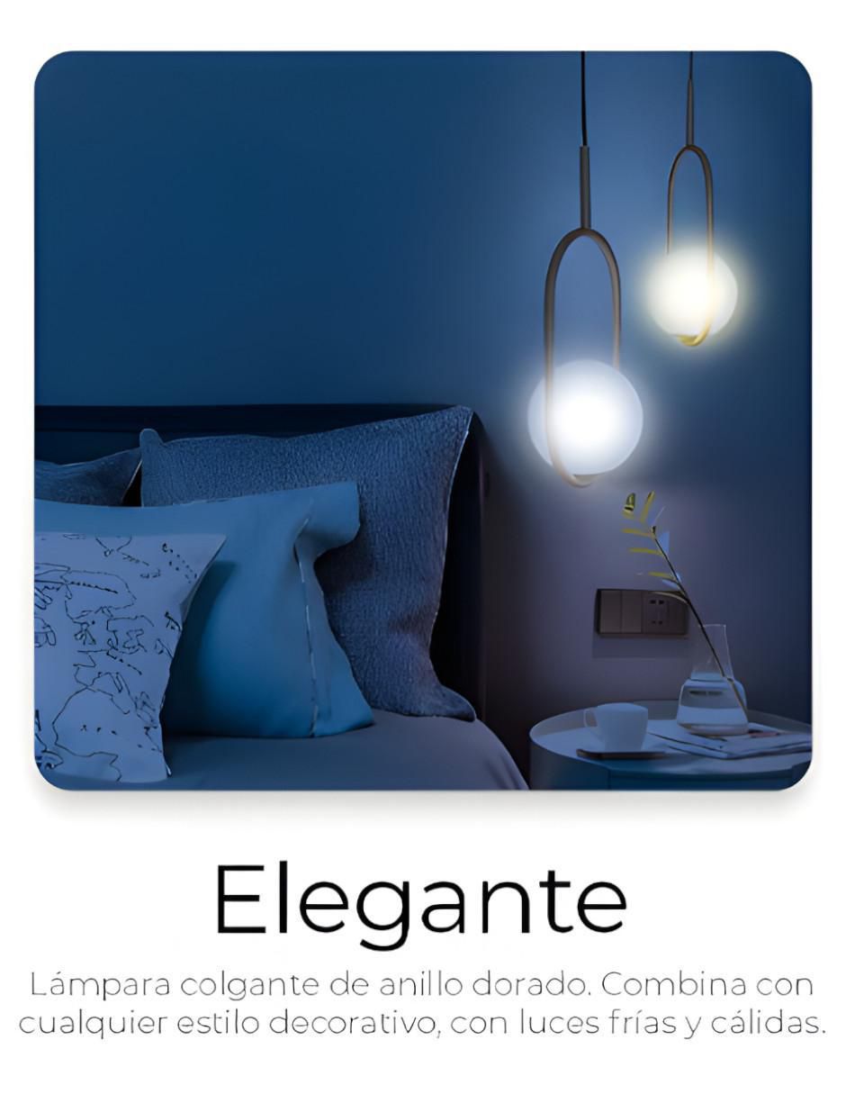 Lámpara colgante Incandescente y LED 5