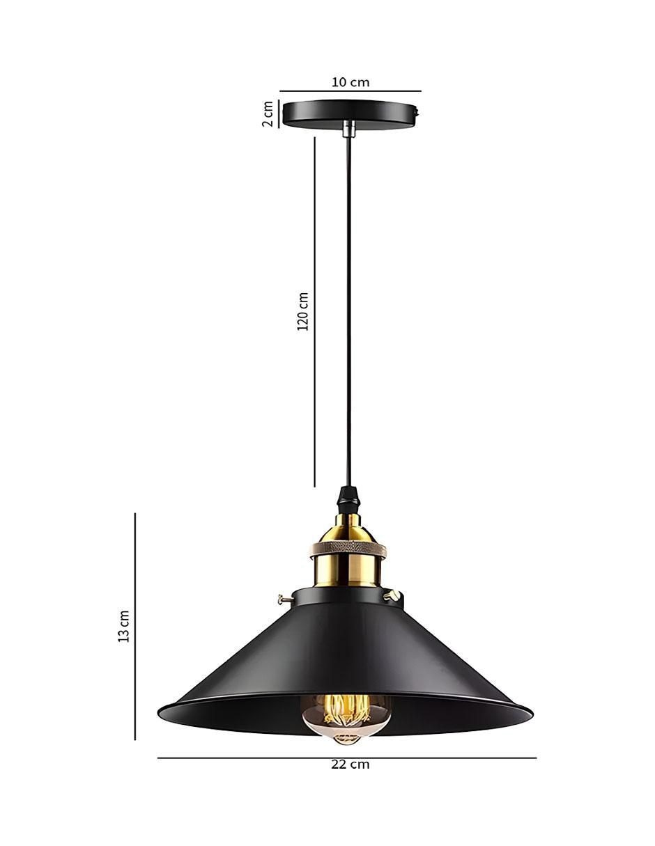Lámpara colgante Incandescente y LED 5