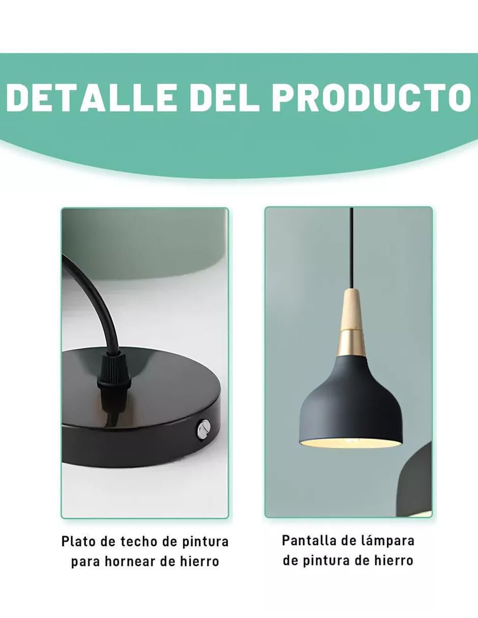 Lámpara colgante blanca 3