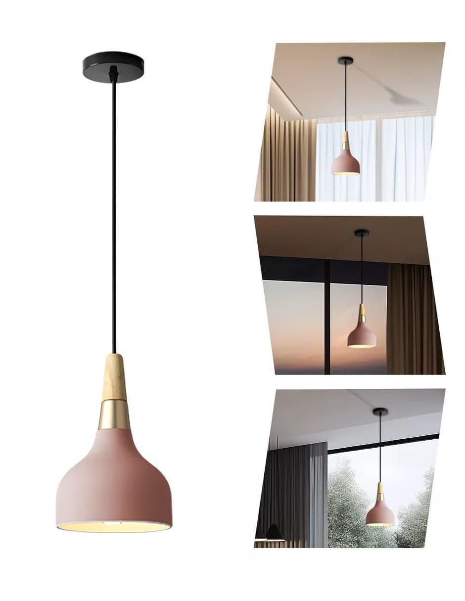 Lampara colgante blanca 2