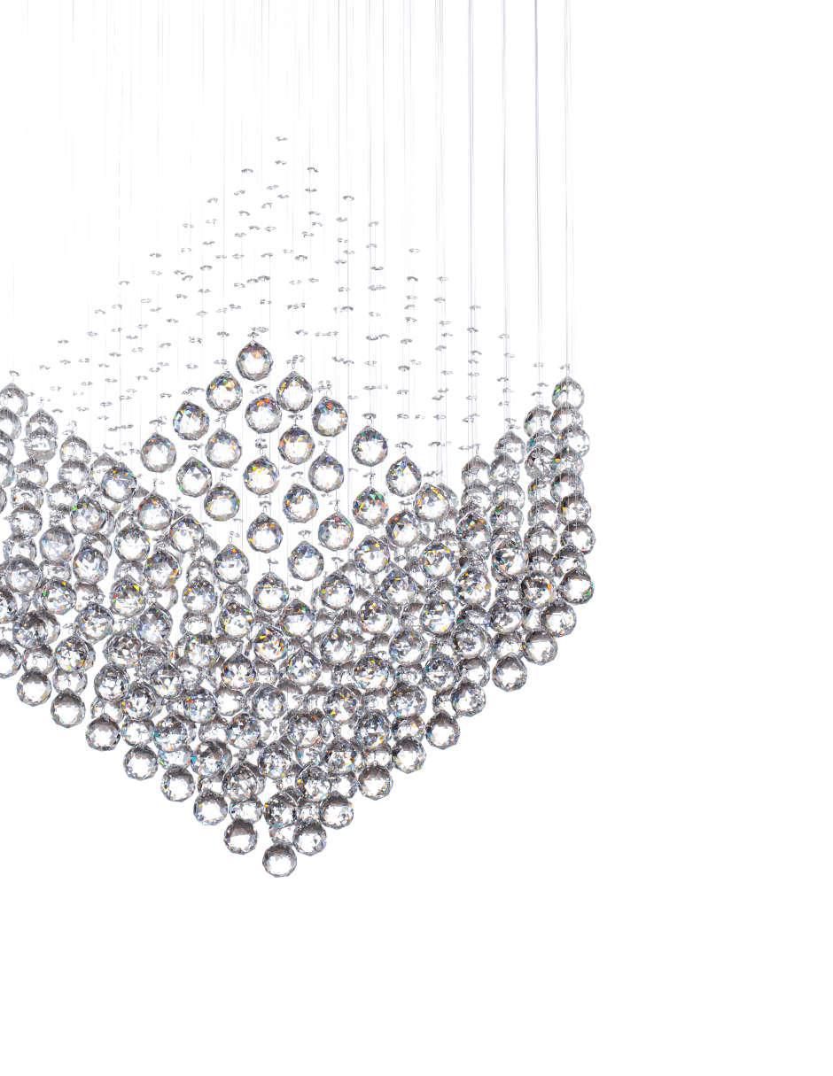Lámpara colgante LED Gamalux 5
