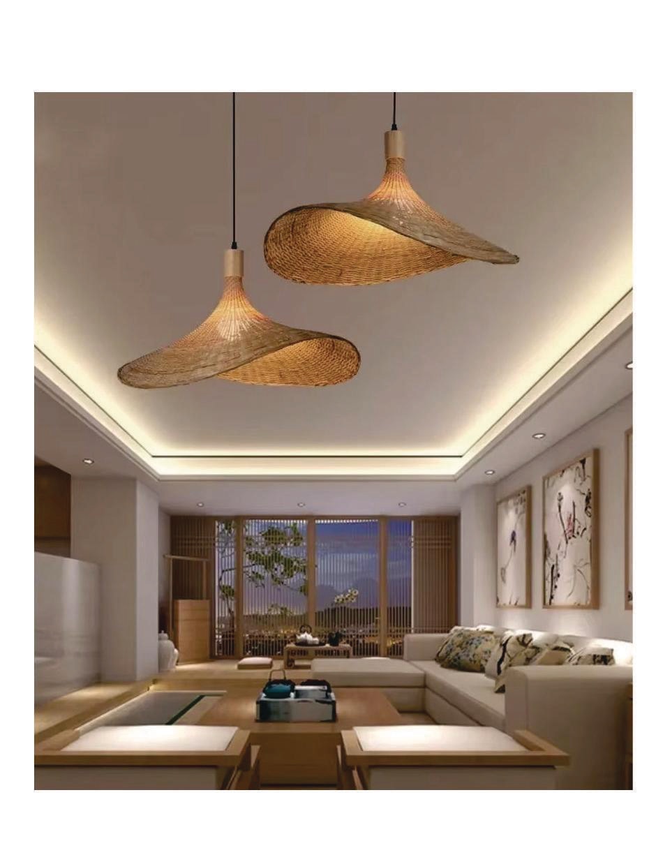 Lámpara colgante incandescente y led 5