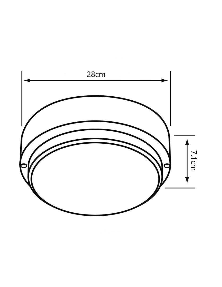 Lámpara de techo LED Lacerta I