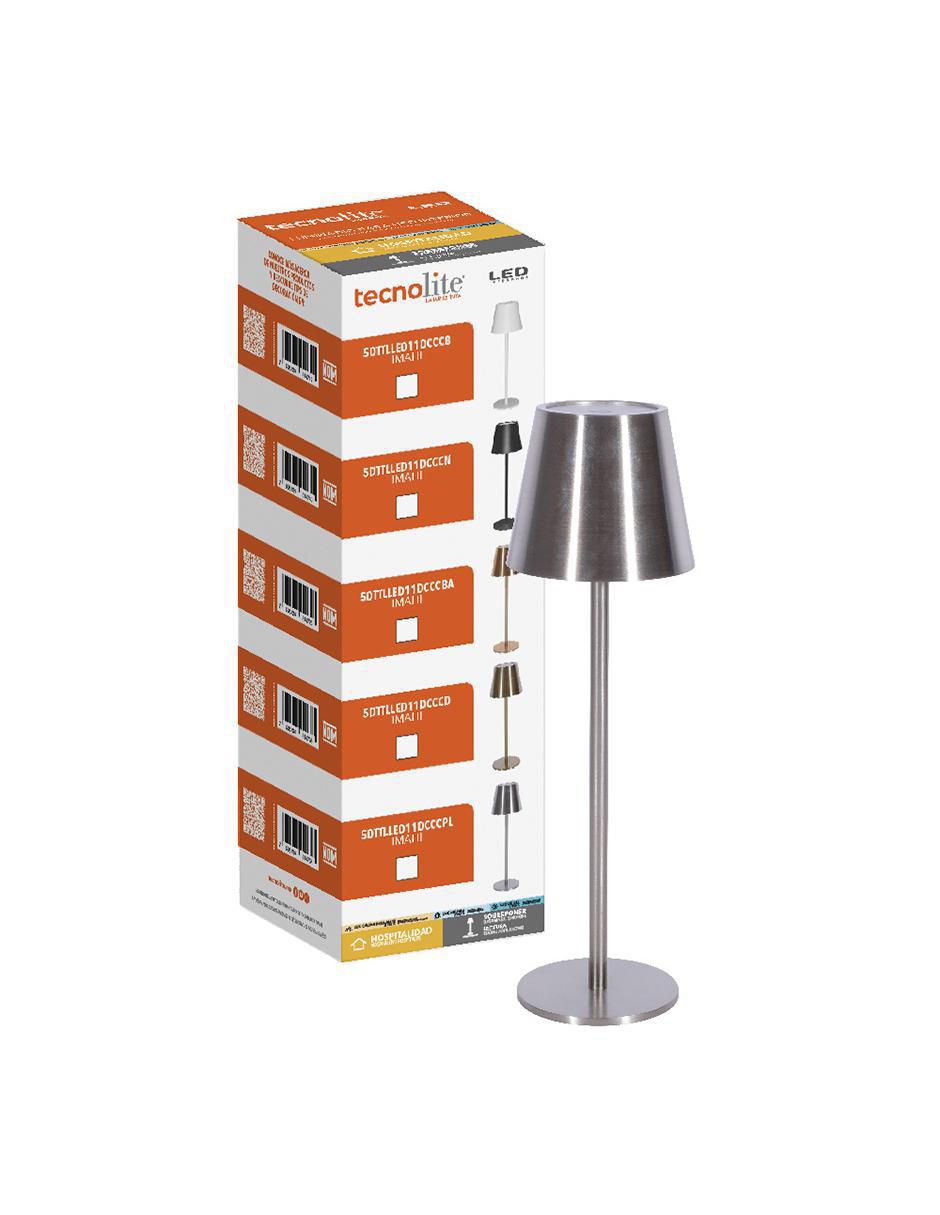 Lámpara de mesa led tecnolite imai ii 1 pieza "piezas"