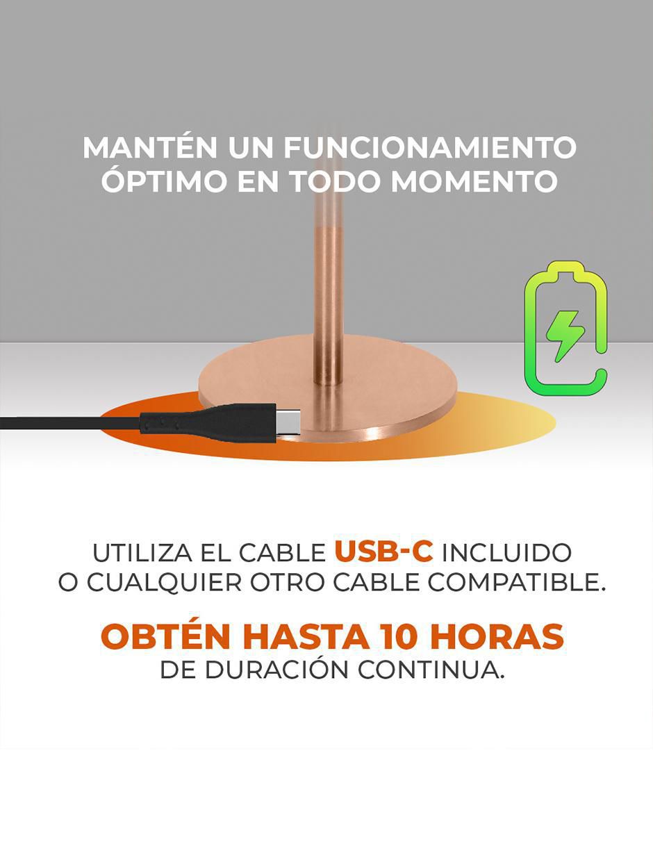 Lámpara de mesa led tecnolite imai ii 1 pieza "piezas"