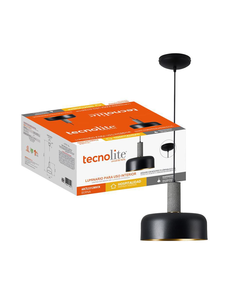 Lámpara colgante Incandescente y LED Berna 4