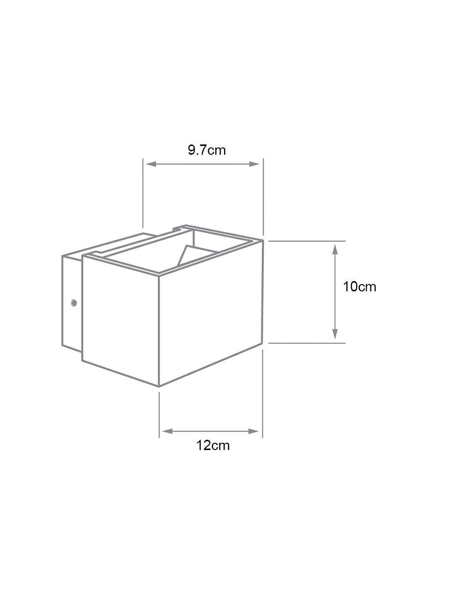 Arbotante LED 8