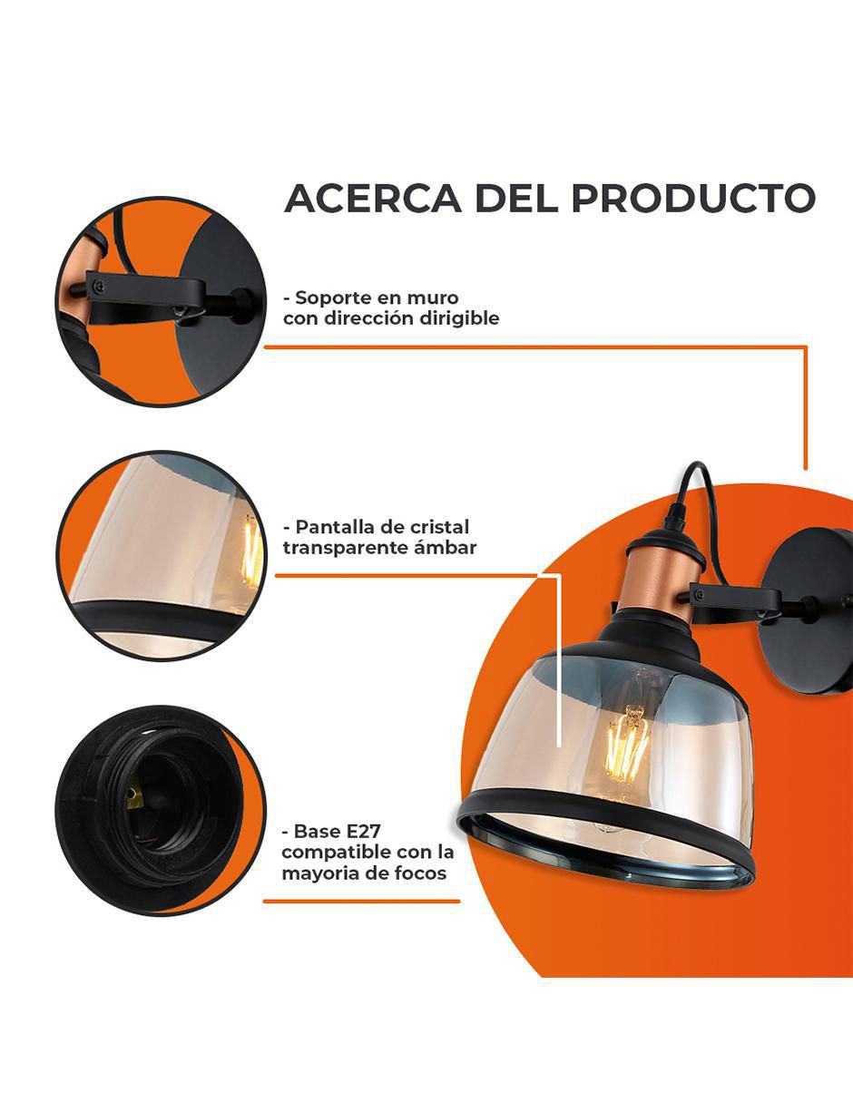 Arbotante Incandescente y LED Columba III 2