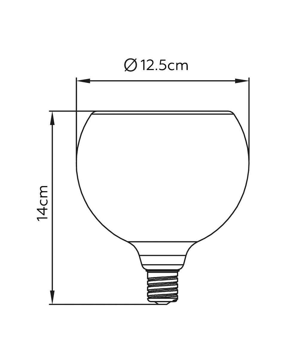 Foco vintage 7 W de consumo 7 W de iluminación 400 lúmenes