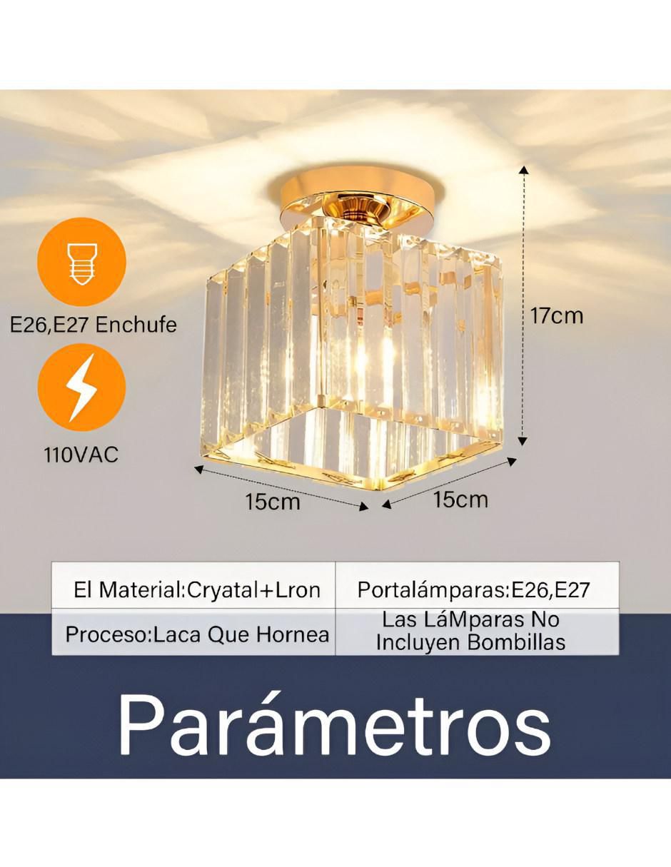 Lámpara colgante incandescente y led 5