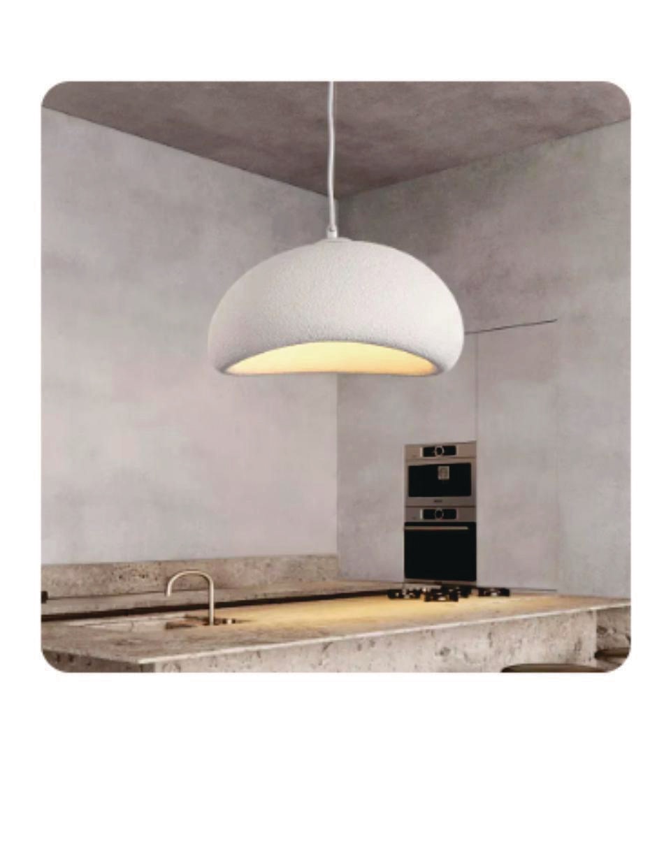 Lámpara colgante Incandescente y LED 8