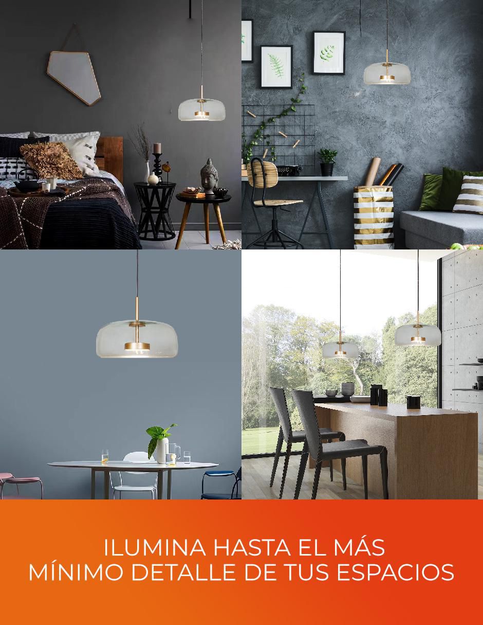 Lámpara colgante led 5