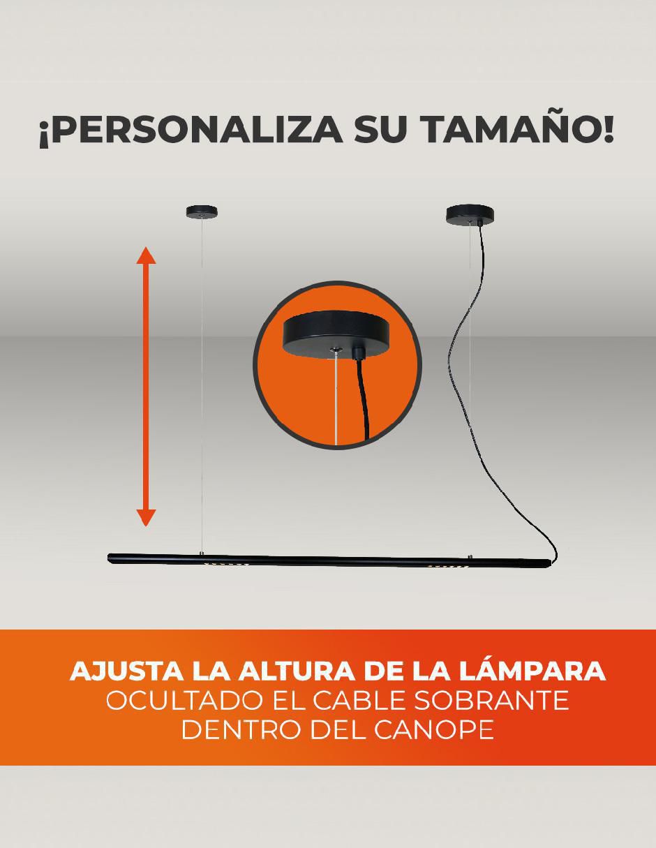 Lámpara colgante led 8