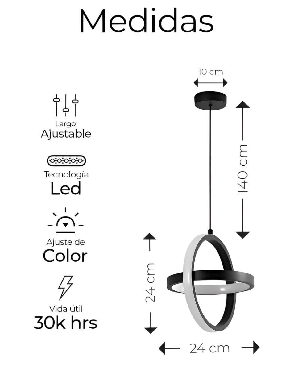 Lámpara colgante LED 6