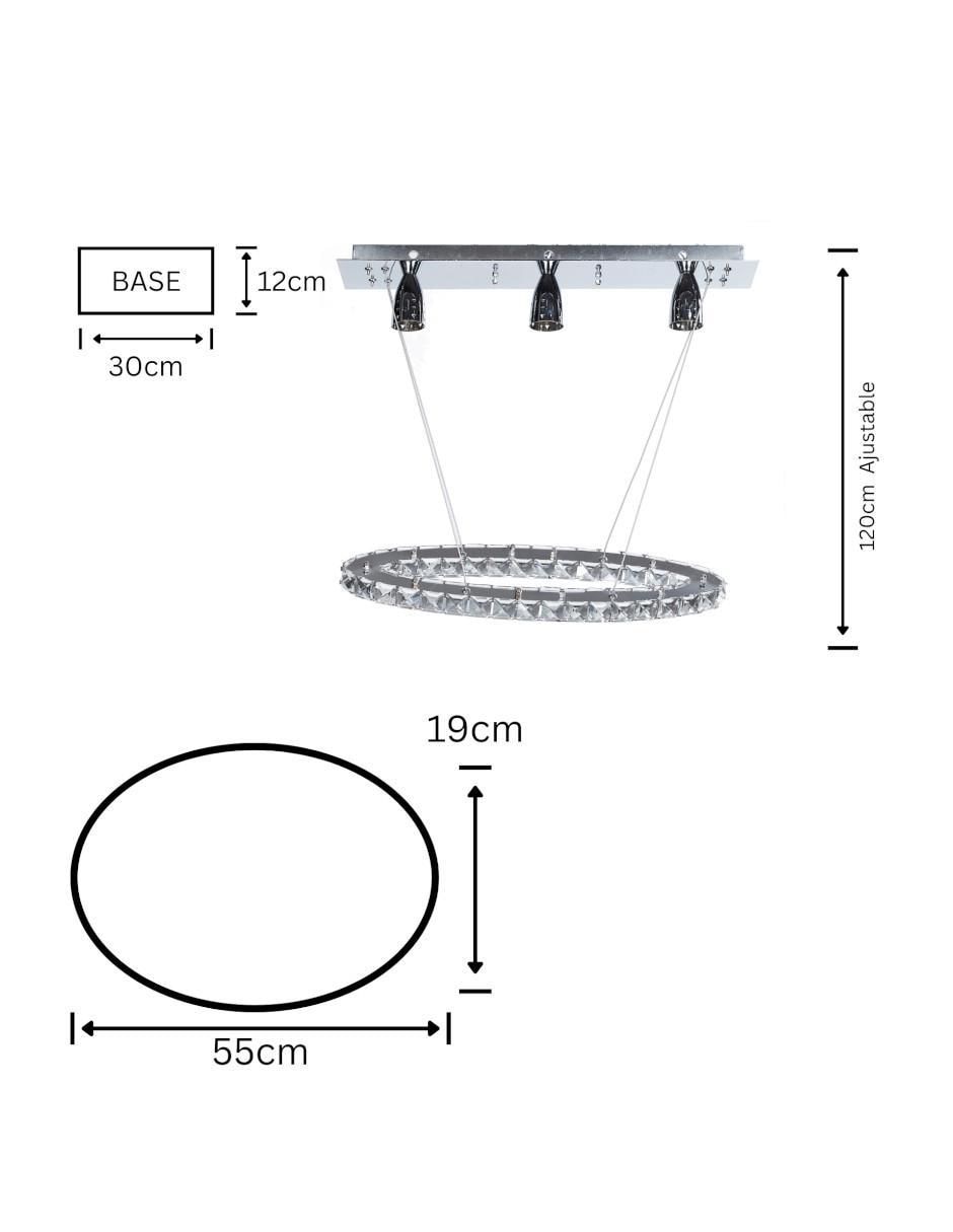 Lámpara colgante LED Gamalux Universe: Júpiter 5