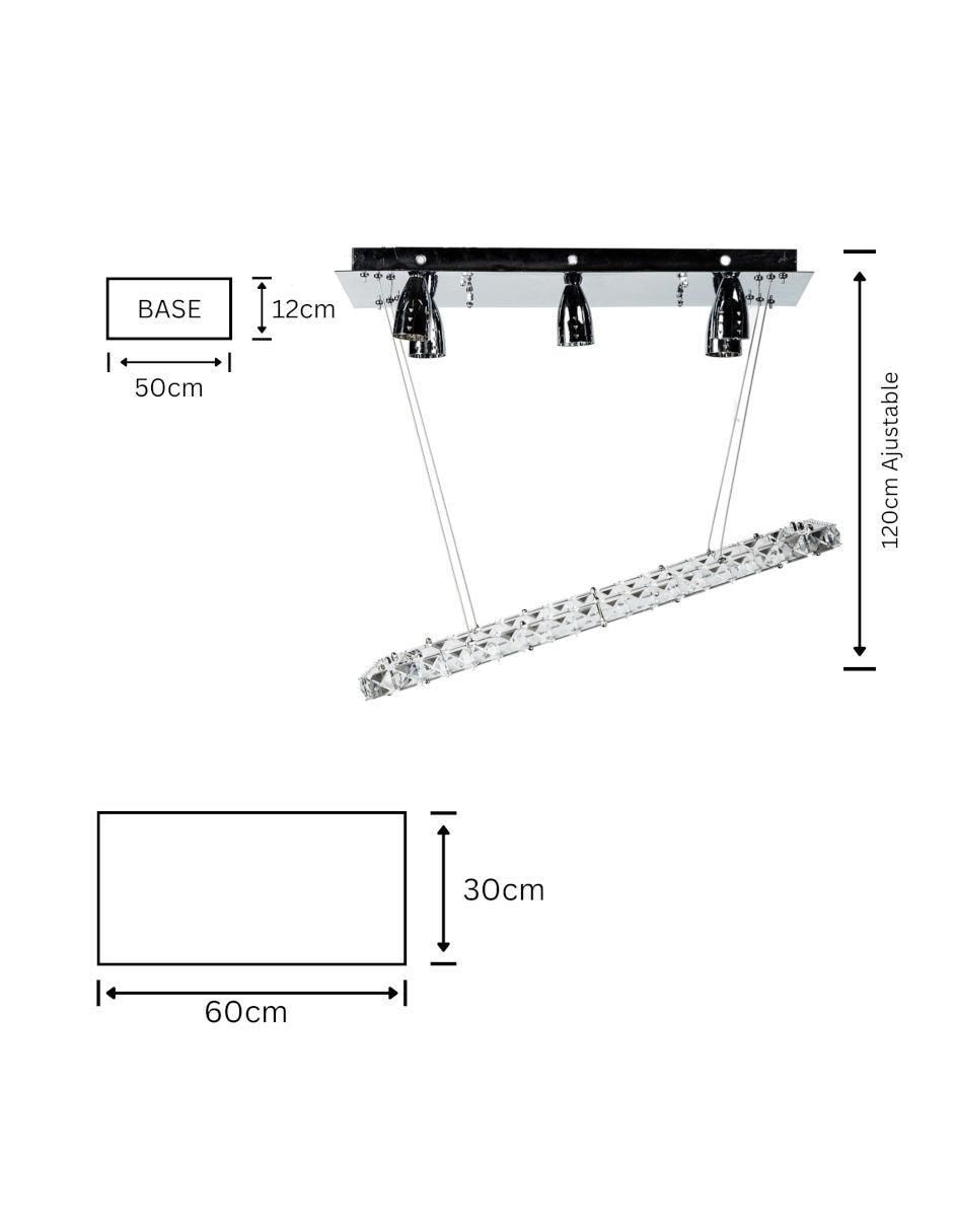 Lámpara colgante LED Gamalux Universe: Venus 5