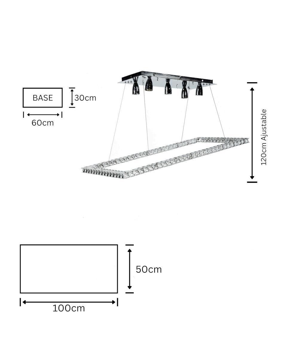 Lámpara colgante LED Gamalux Universe: Venus 5