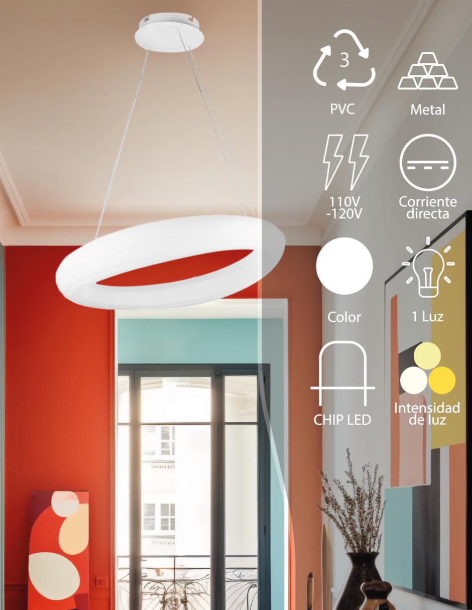 Lámpara colgante led Cosmos 6