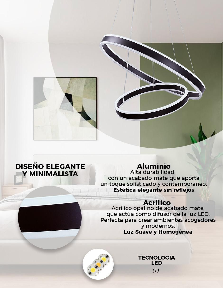 Lámpara colgante led Cosmos 2