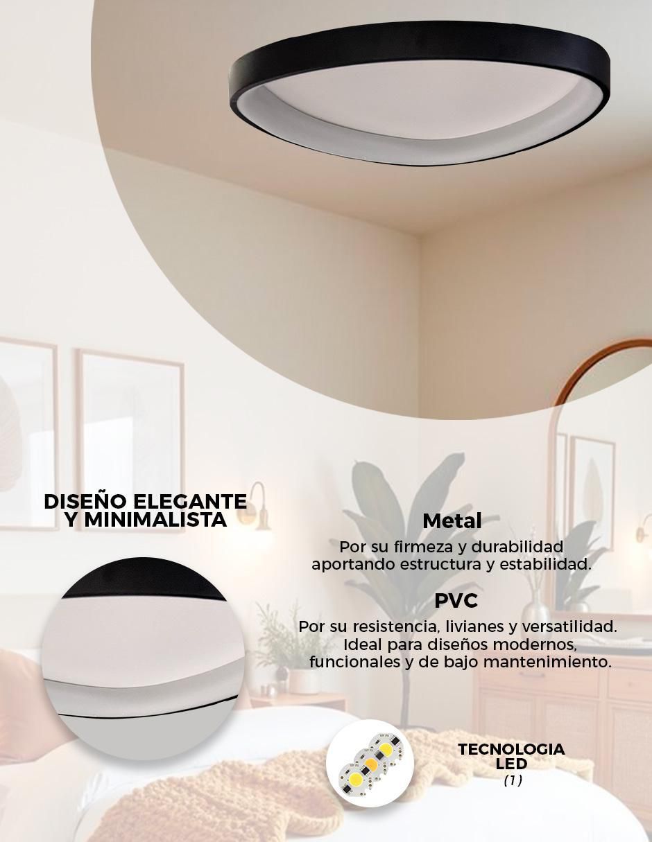 Plafón led Cosmos 5