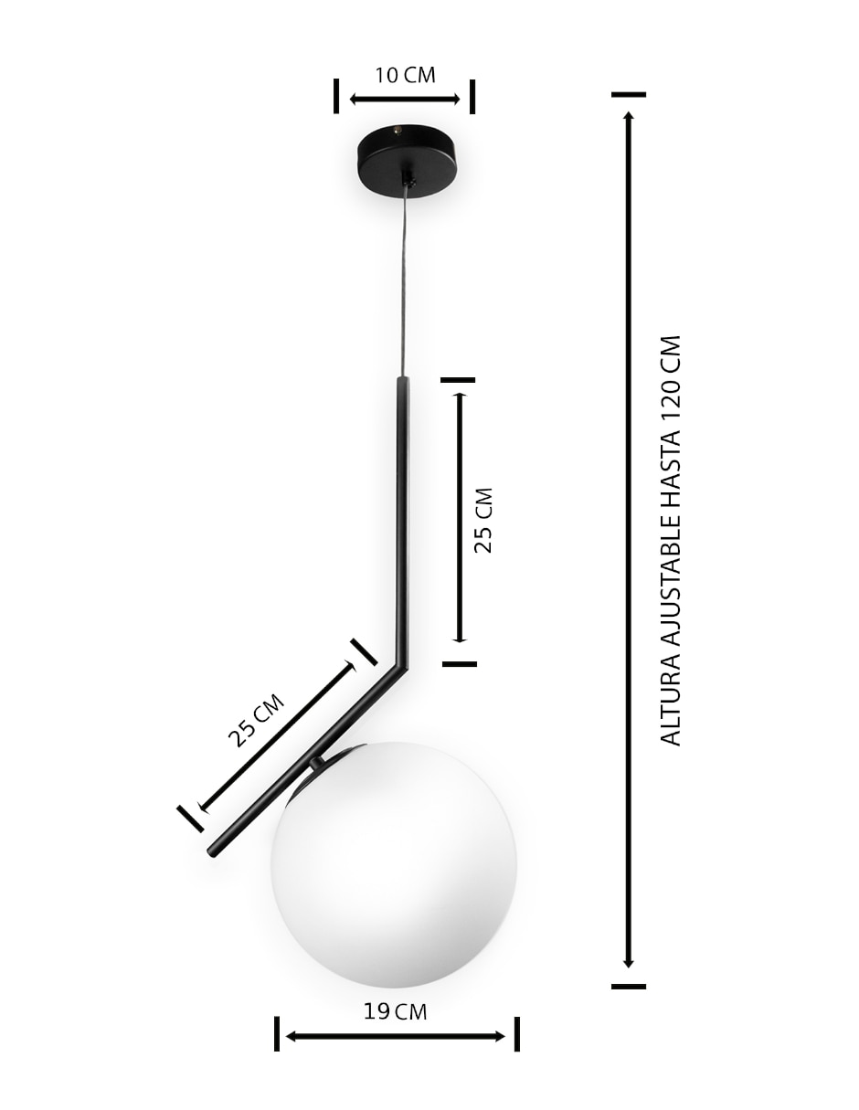 Candil forma circular 7