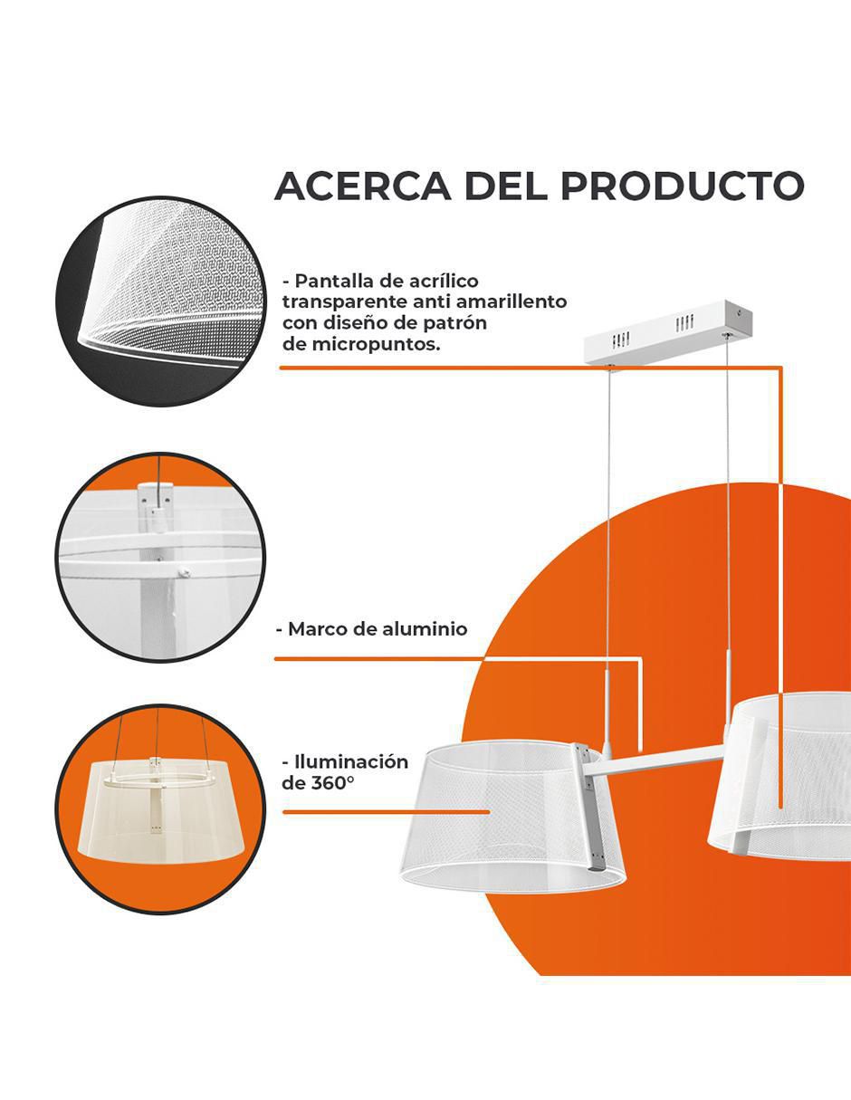 Lámpara colgante LED 4