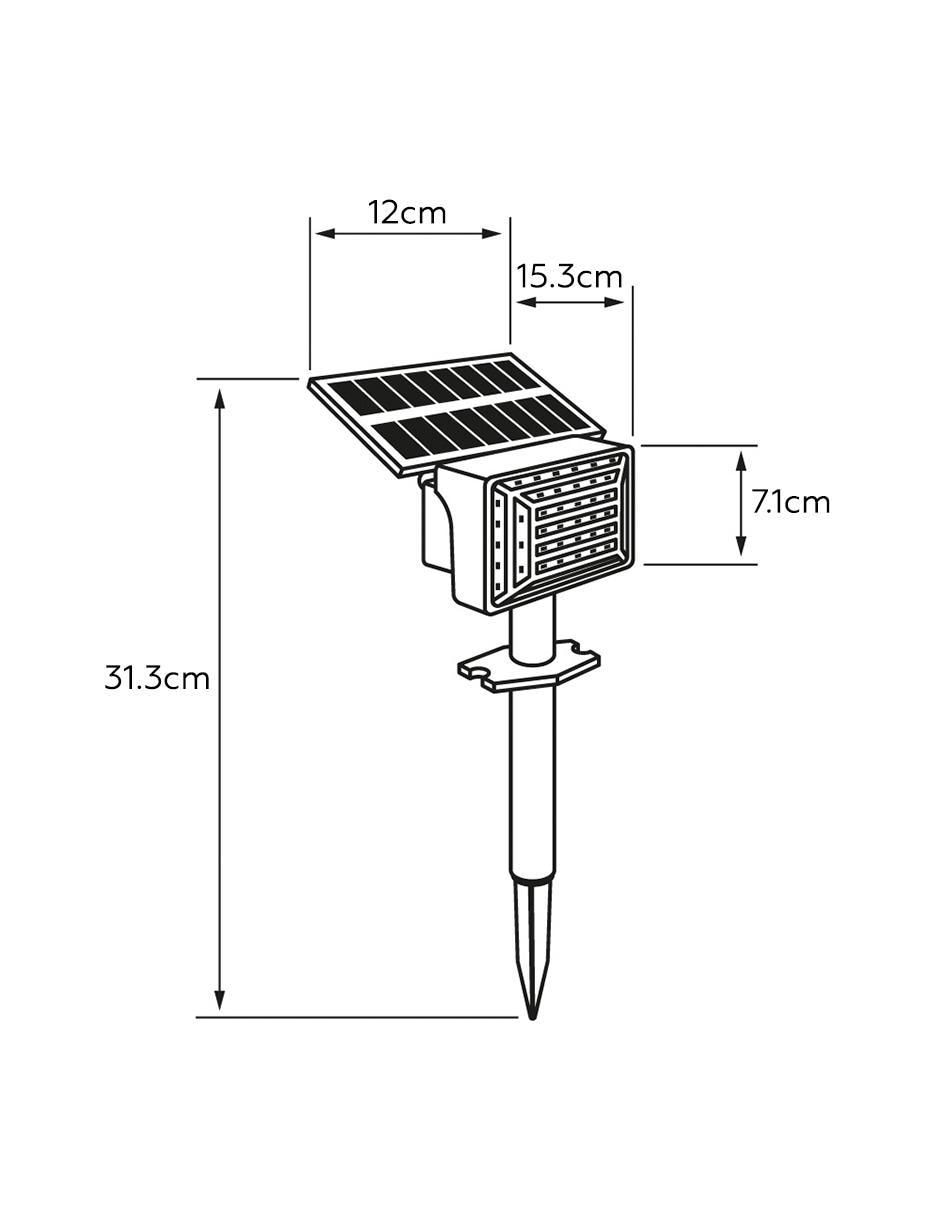 Lámpara solar LED 5