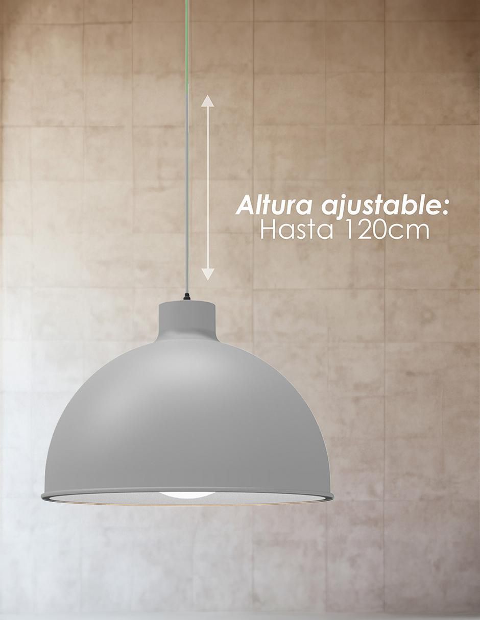 Lámpara colgante Blanca 3 piezas 7