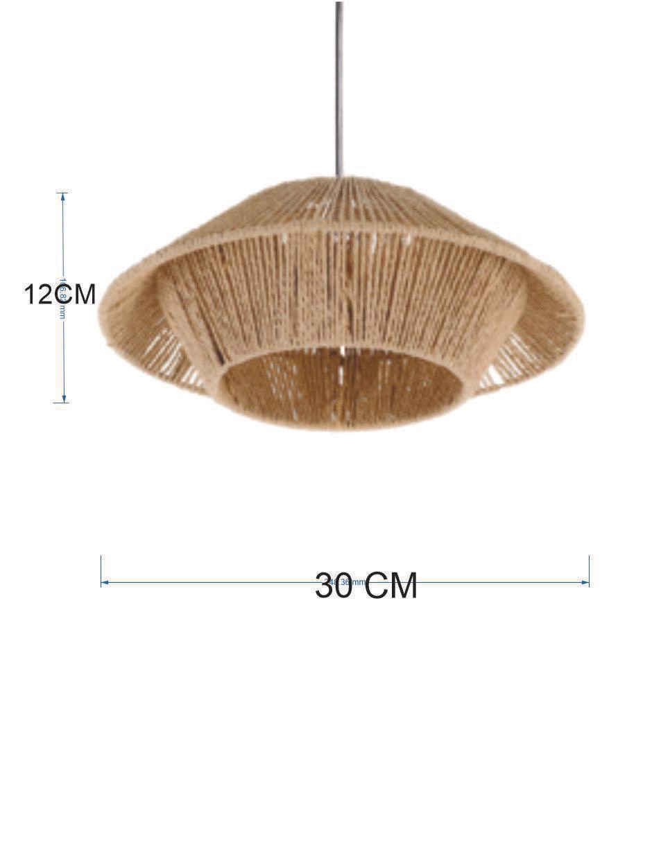 Lámpara colgante Incandescente y LED 6