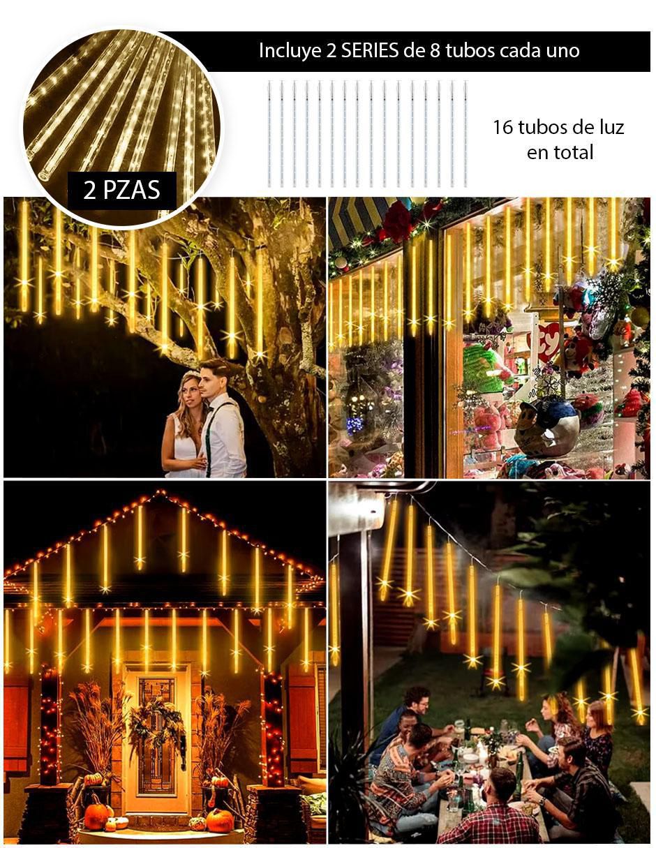 Serie LED TD01 con 120 focos 2