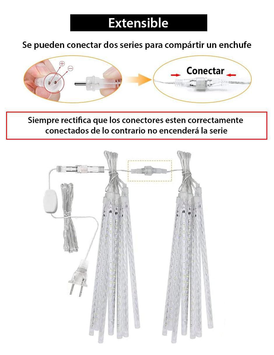 Serie LED TD01 con 120 focos 4