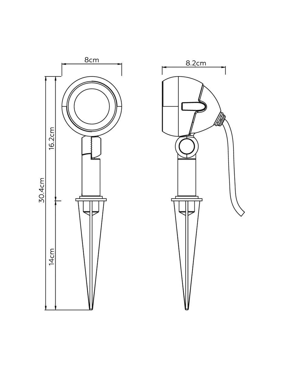 Lámpara proyector LED Marga 6
