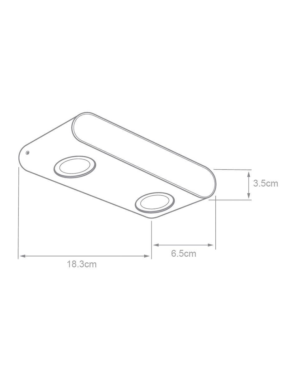 Arbotante LED 6