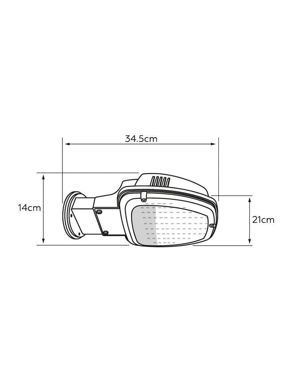 Arbotante LED 4