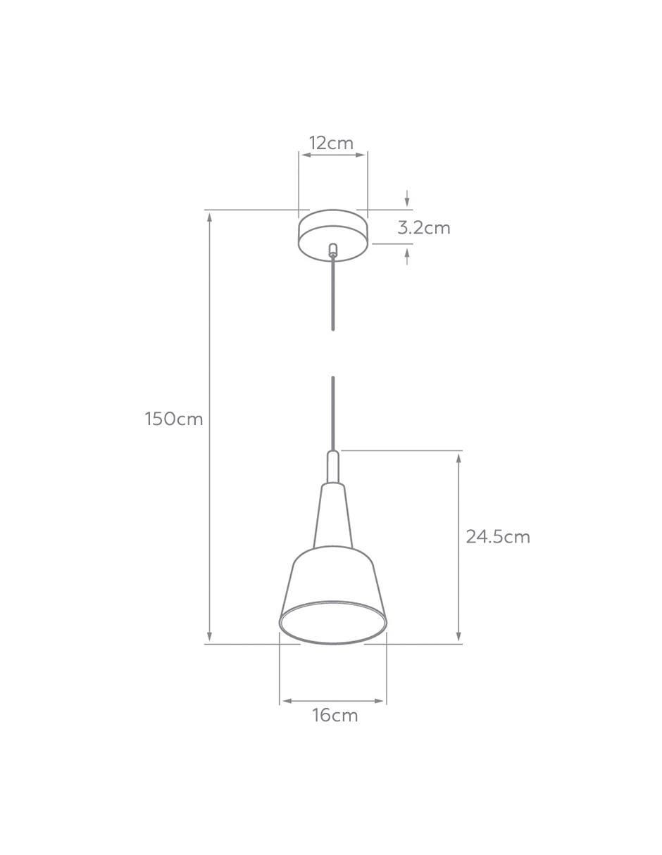 Lámpara colgante LED 4