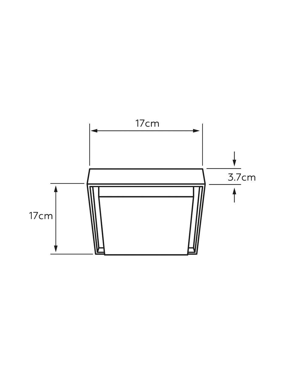 Plafón Tecnolite led Okab Ii