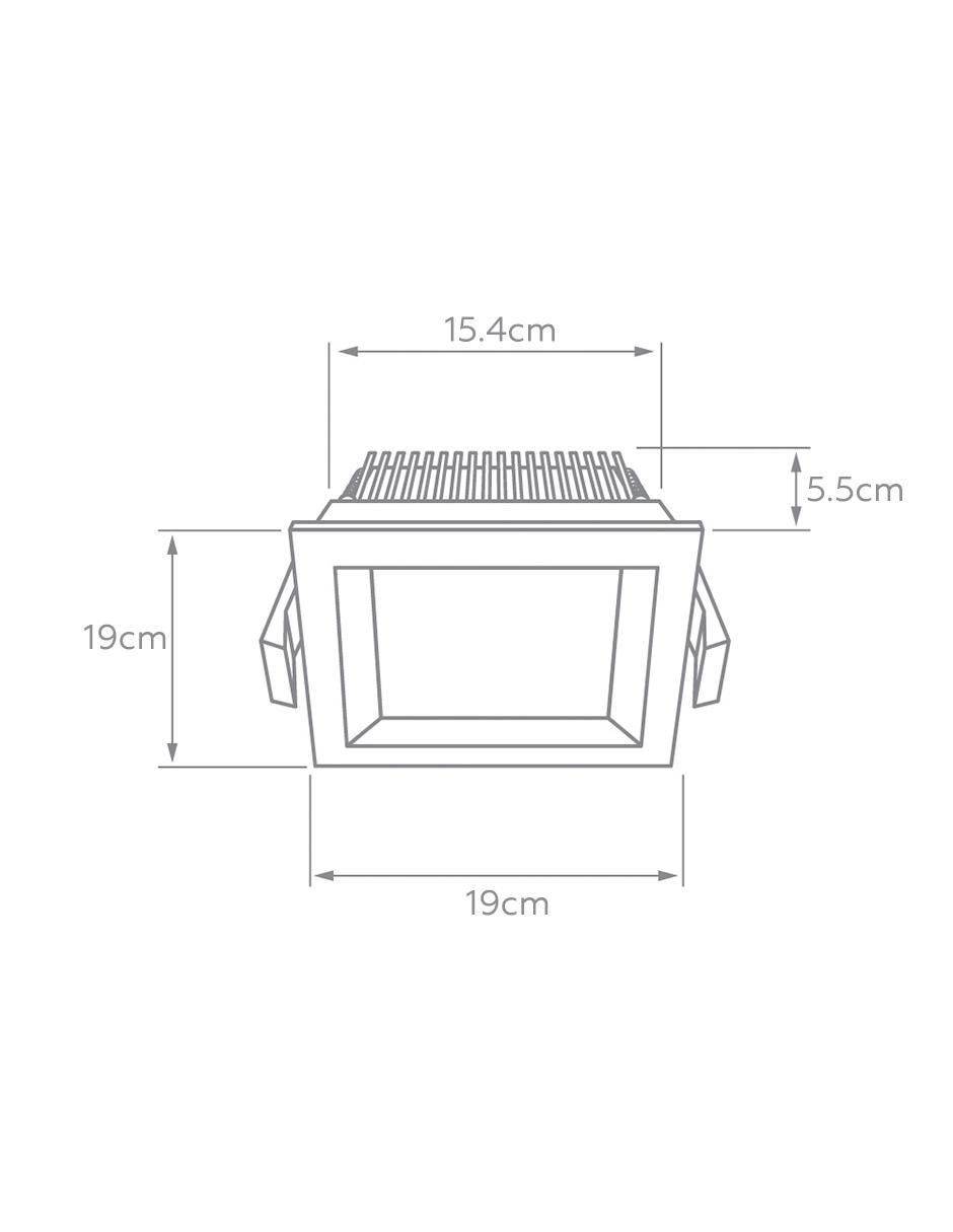 Plafón LED Macondo II 5