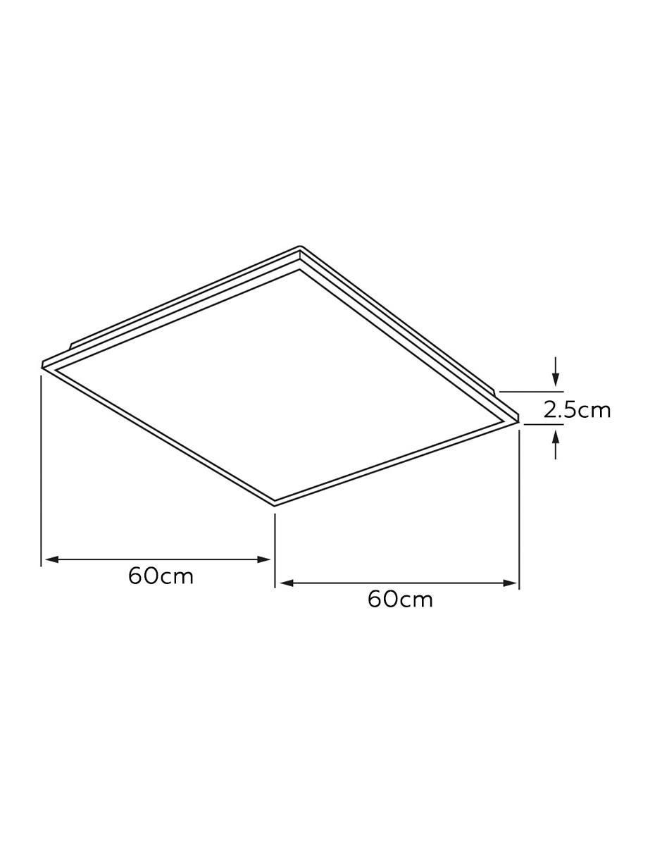 Plafón LED Columbus II 6