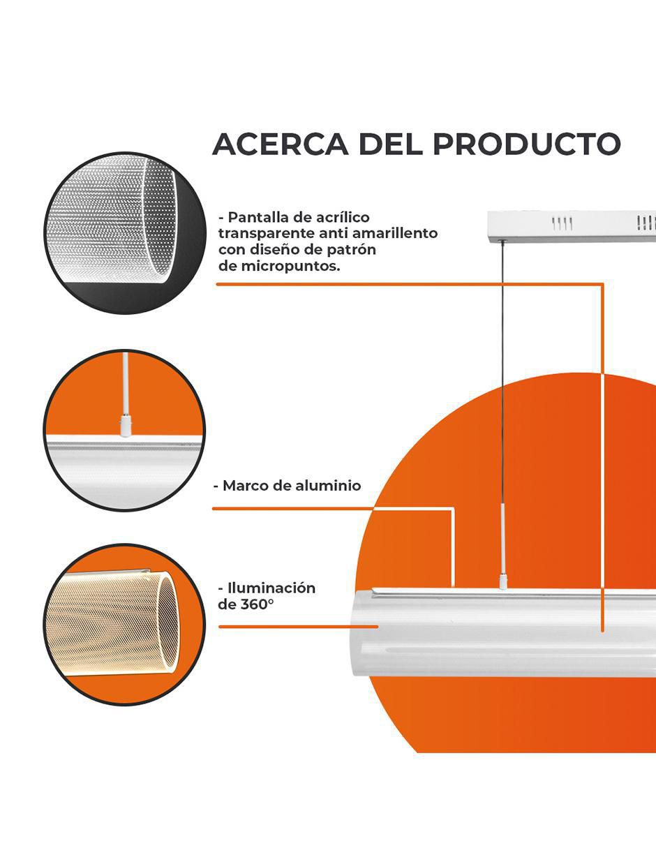 Lámpara colgante LED 4