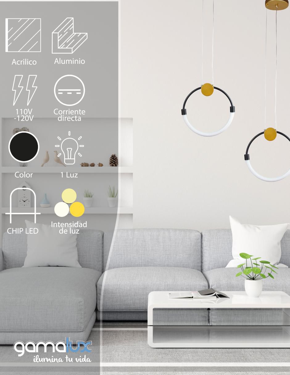 Lámpara colgante LED Gamalux 6