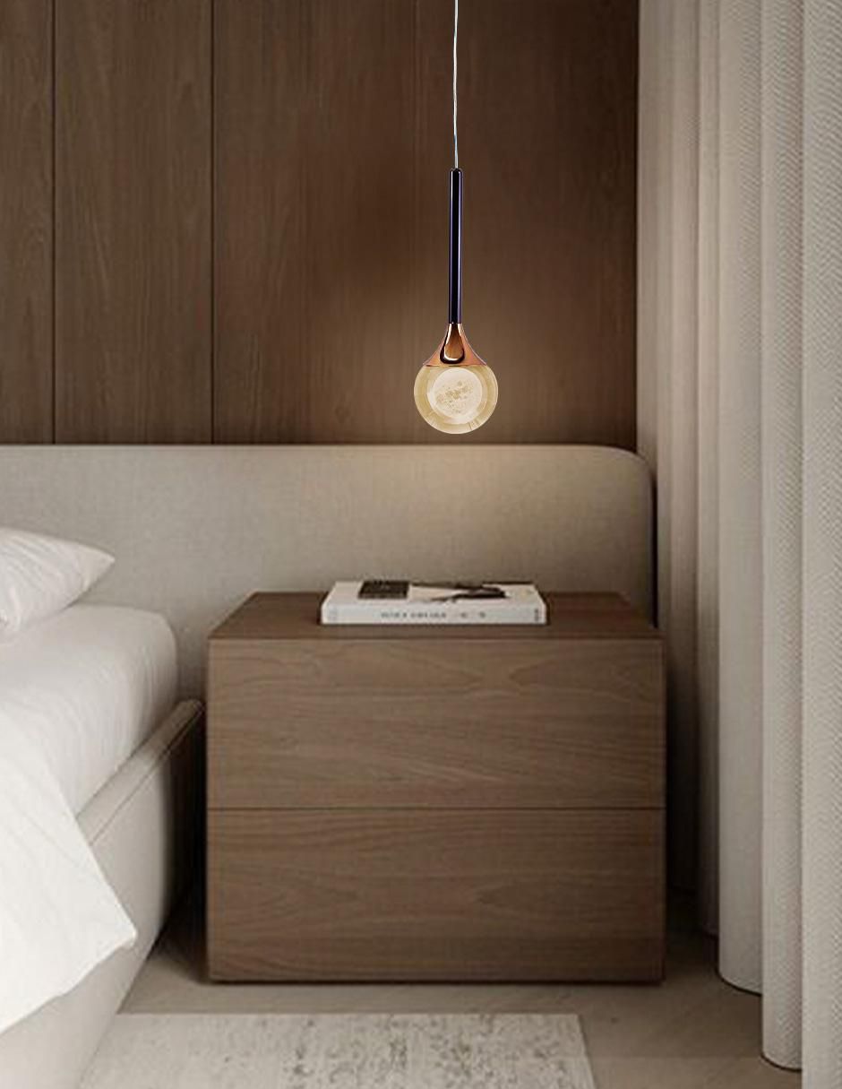 Lámpara colgante LED Gamalux 6