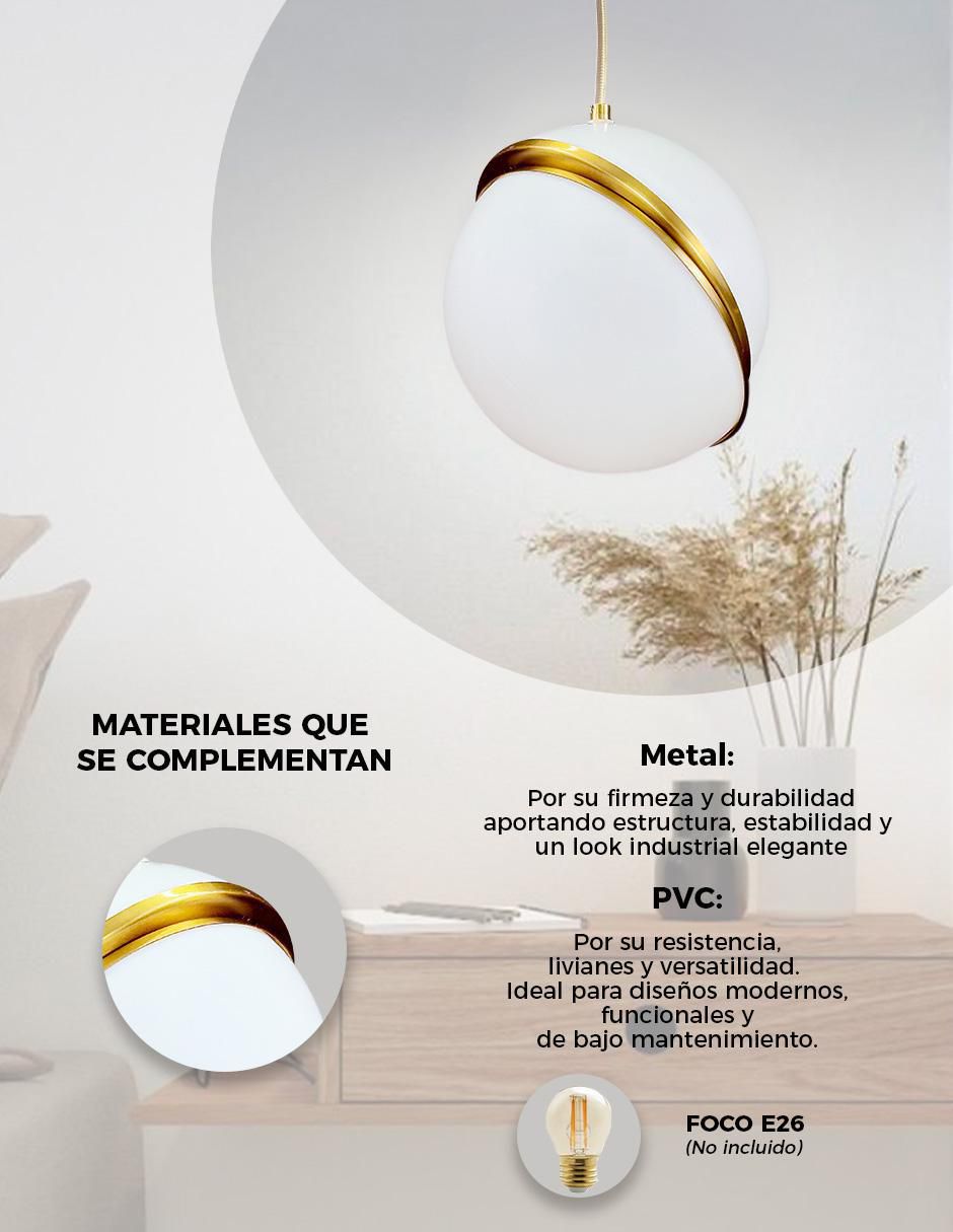 Lámpara colgante LED Gamalux 4