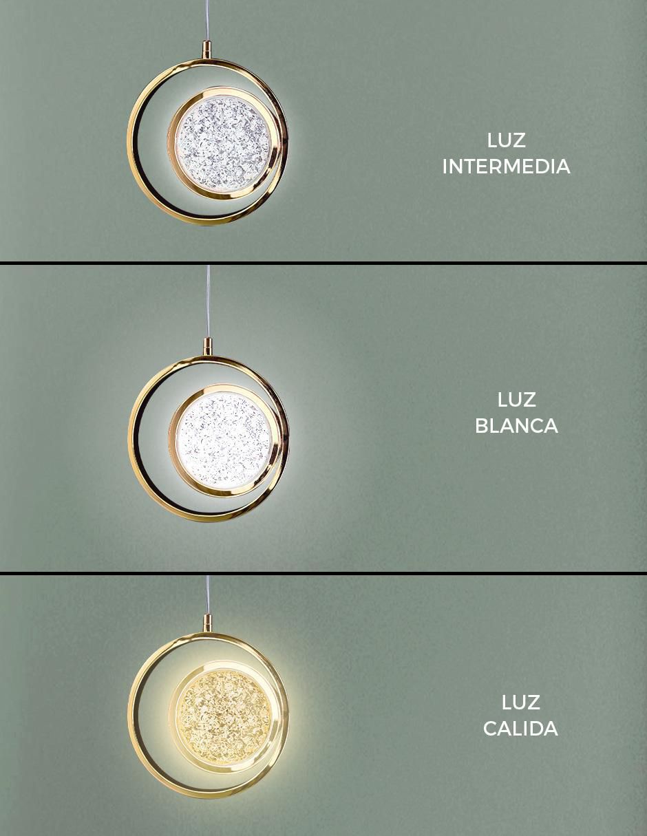 Lámpara colgante LED Gamalux 7
