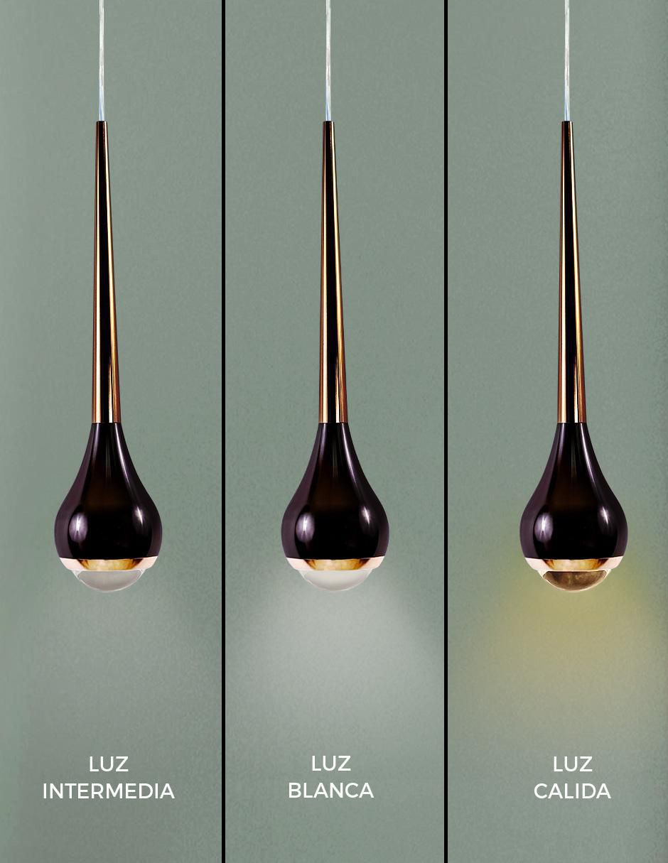 Lámpara colgante LED Gamalux 5