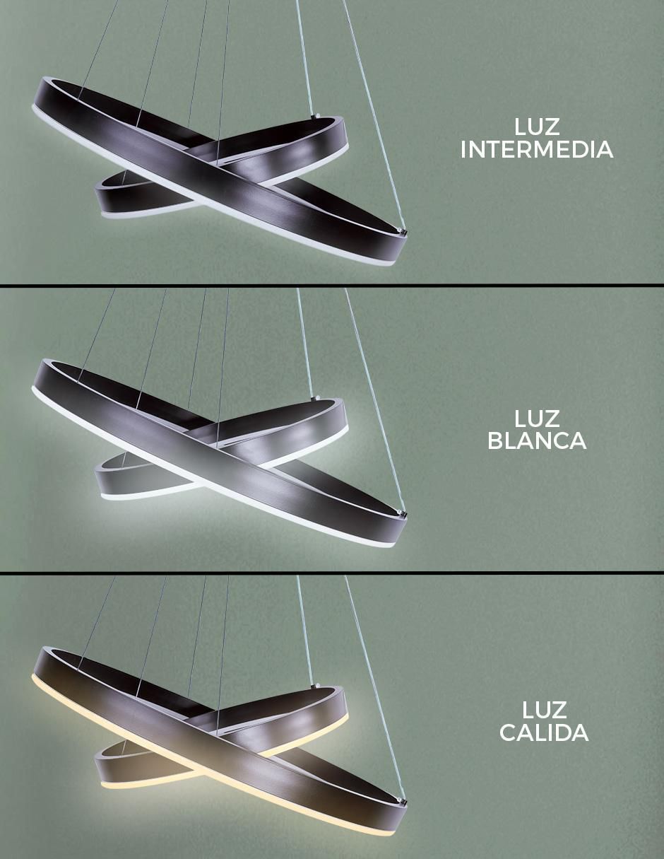 Lámpara colgante LED Gamalux 4